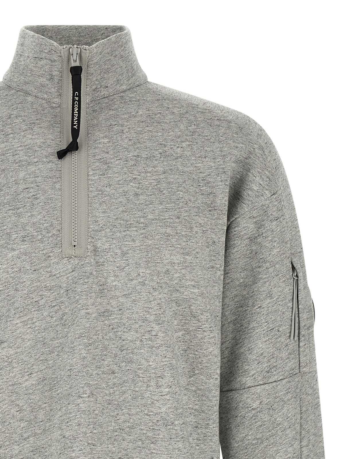 C.P. Company Grau Sweatshirt aus Baumwolle