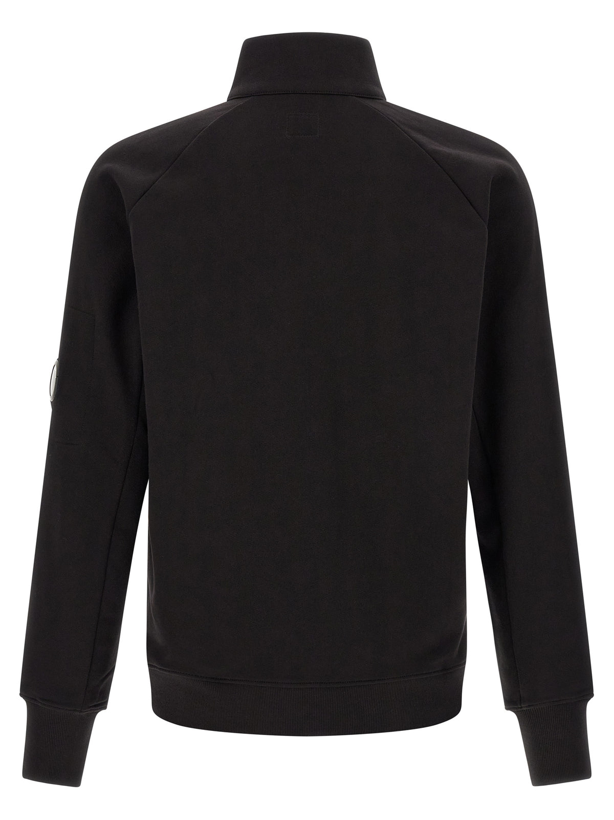 C.P. Company Schwarzes Baumwoll-Sweatshirt