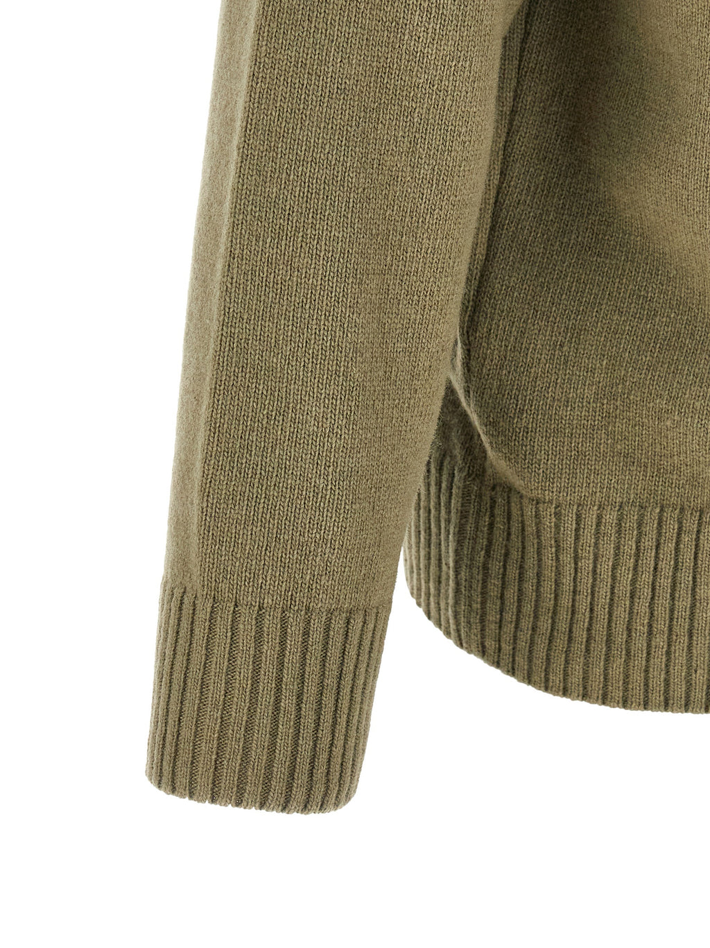 C.P. Company Bicolor Wollstrickjacke