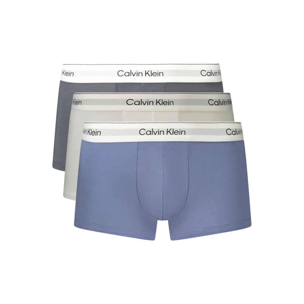 Calvin Klein Hellblaue Herren-Shorts aus Baumwolle
