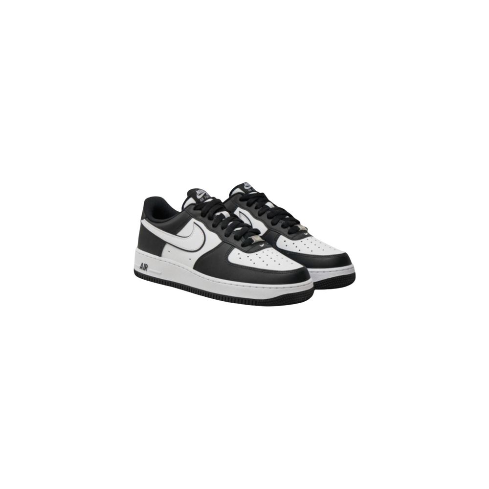 Nike Sneaker Low-Top aus Leder in Schwarz-Weiß