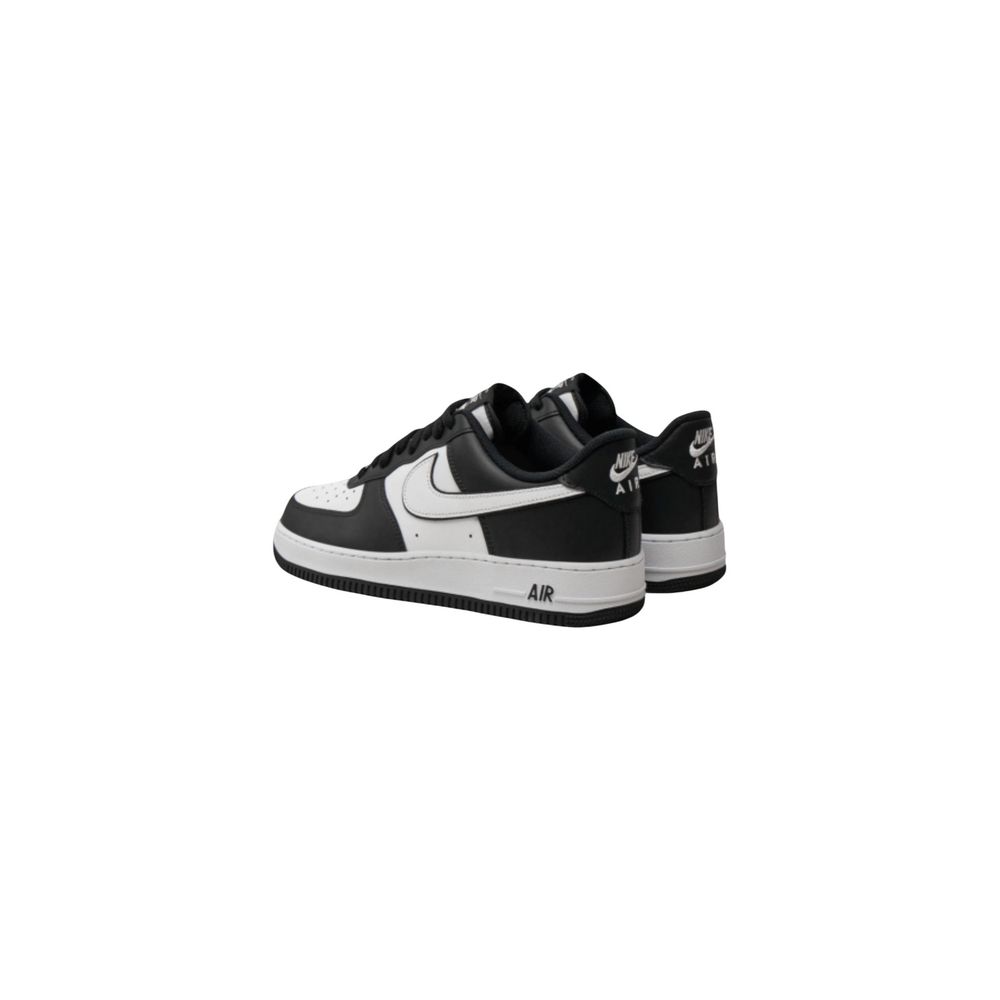 Nike Sneaker Low-Top aus Leder in Schwarz-Weiß