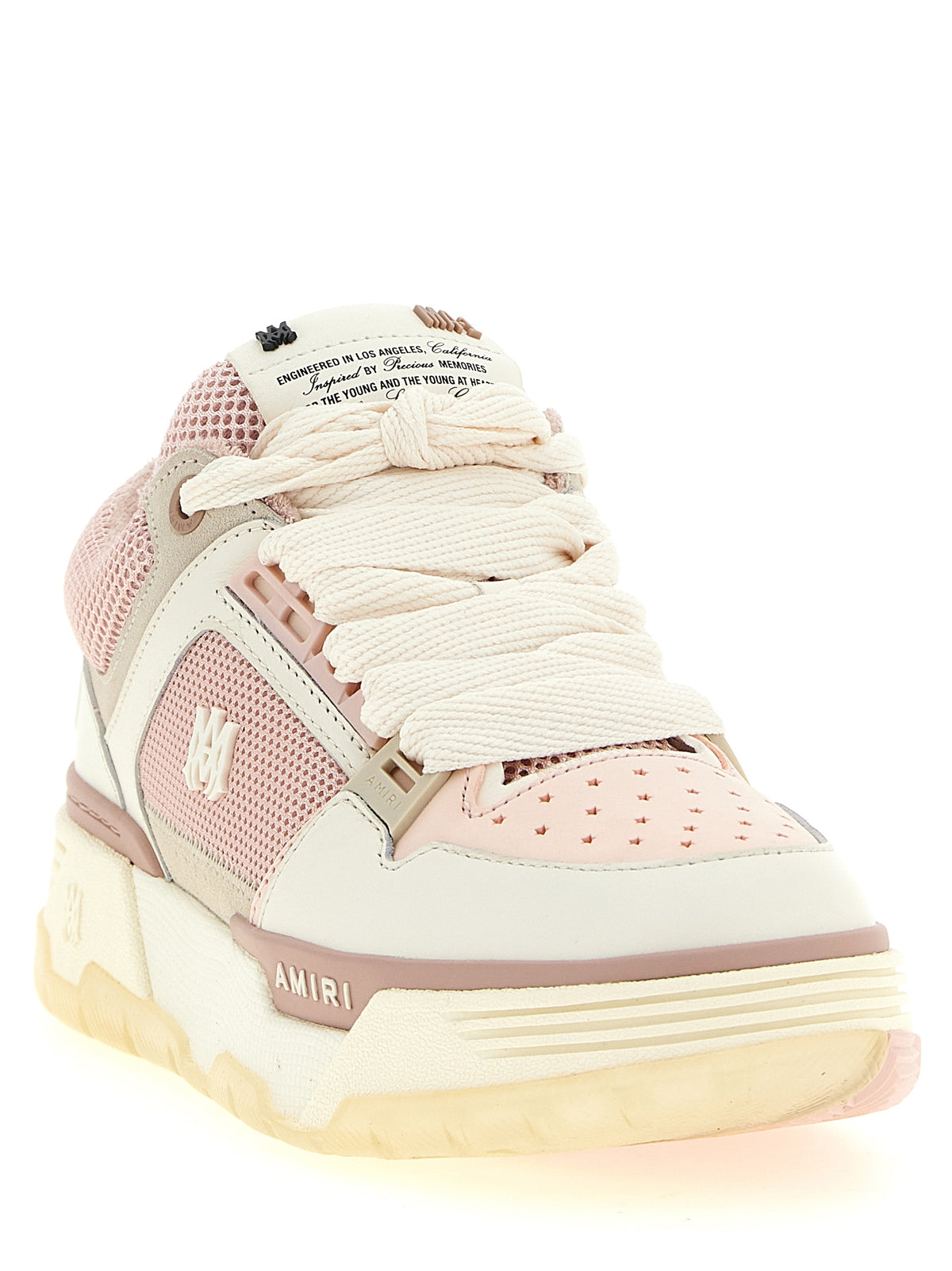 Amiri Mehrfarbige Chunky Sneakers aus Kalbsleder
