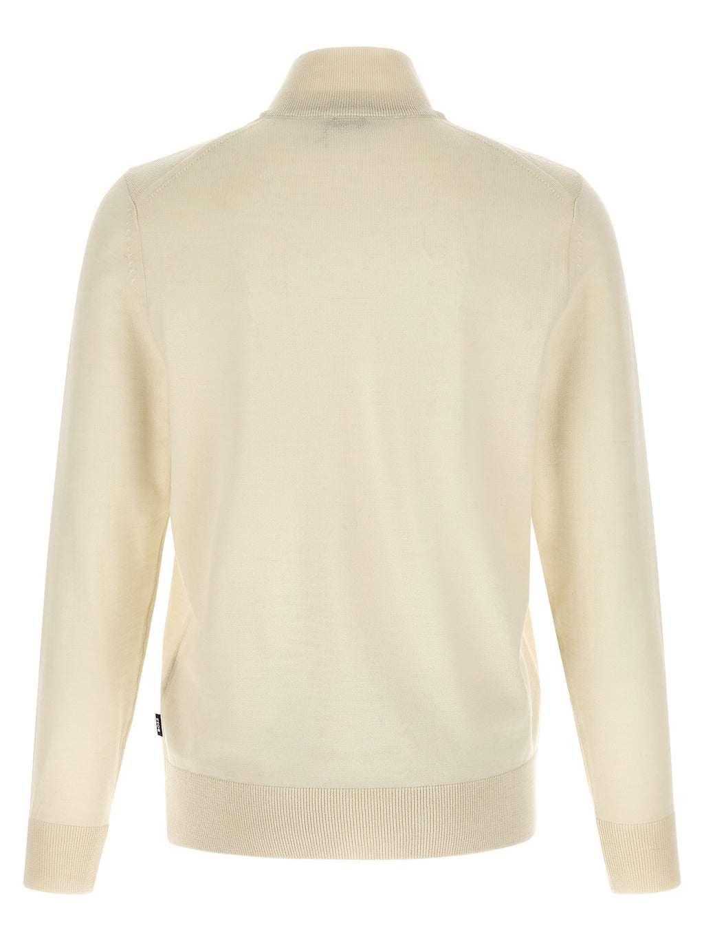 Hugo Boss Beigefarbener Cardigan aus Schurwolle