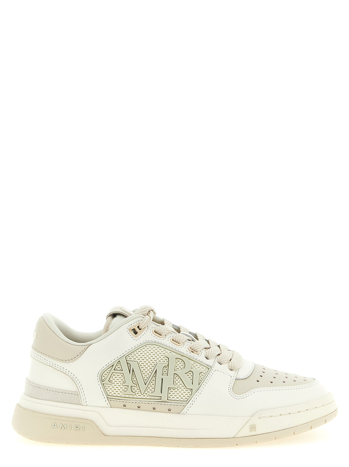 Amiri Sneaker Low Top aus weißem Kalbsleder