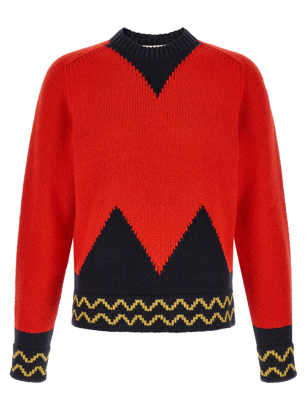 Marni Strickjacke aus roter Wolle