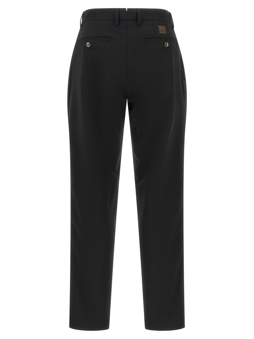 Incotex Schwarze Anzughose aus Polyester