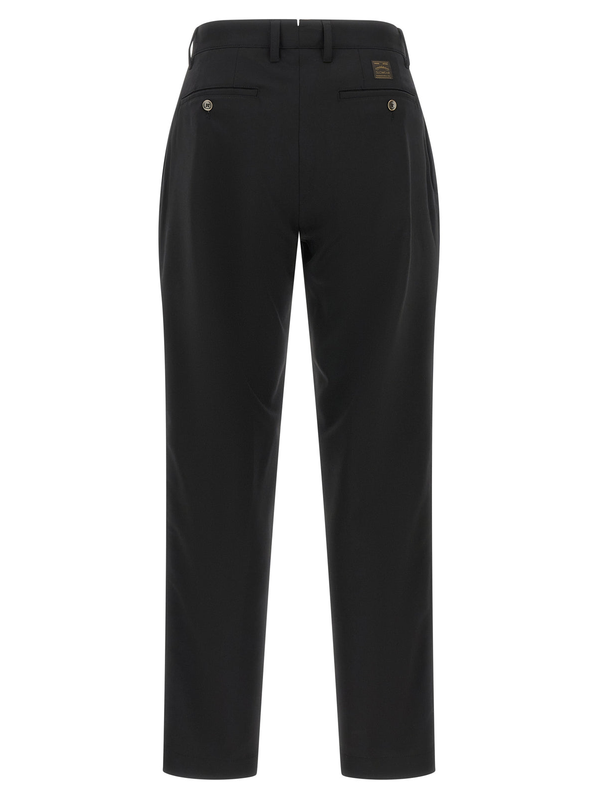 Incotex Schwarze Anzughose aus Polyester