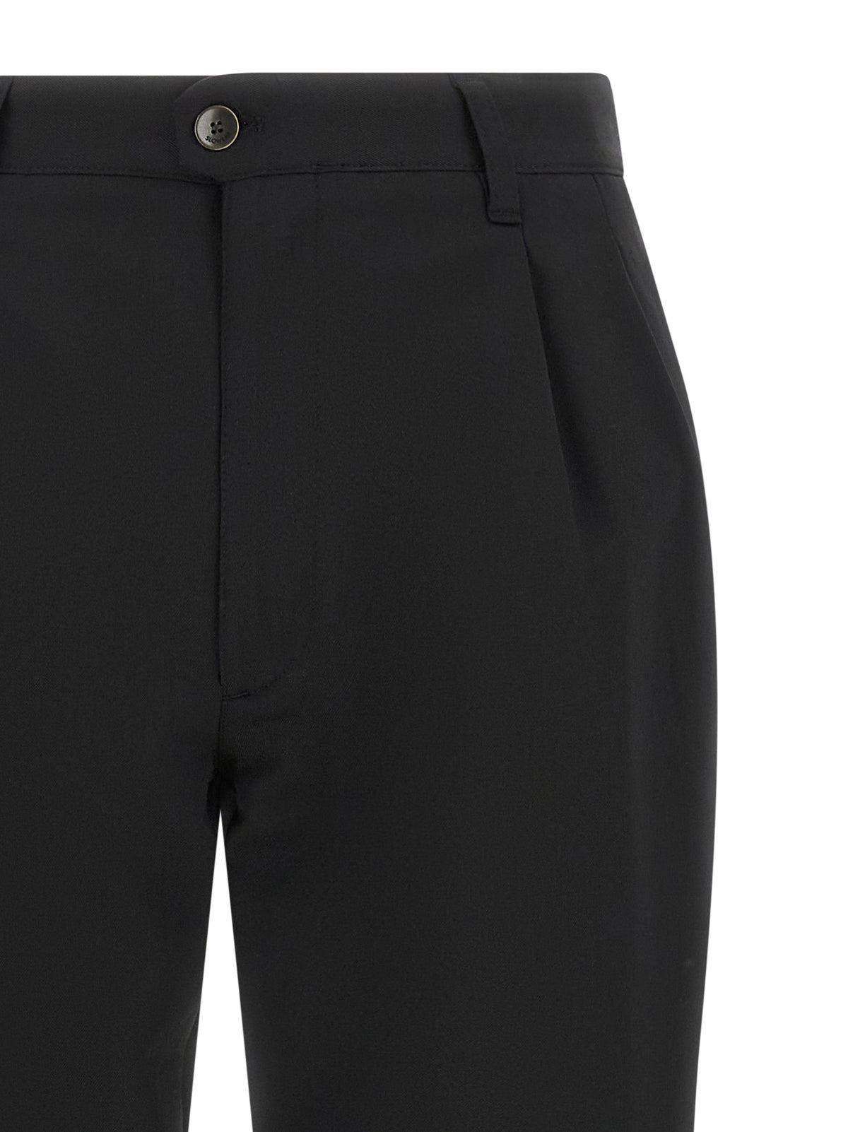 Incotex Schwarze Anzughose aus Polyester