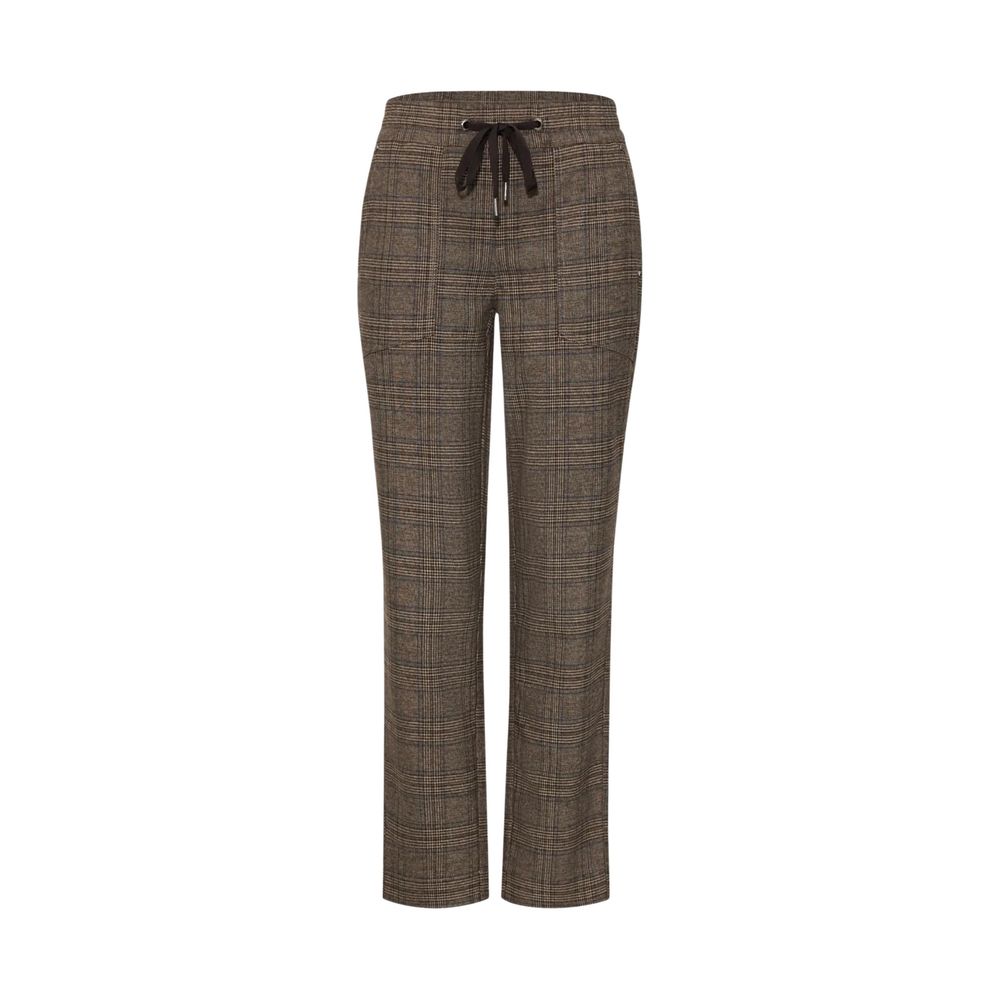 Street One Braune legere Hose aus Polyester