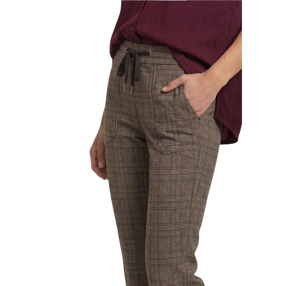 Street One Braune legere Hose aus Polyester