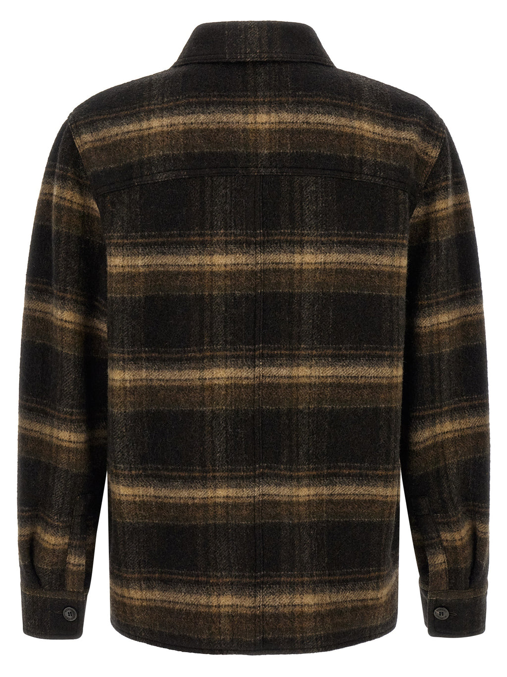 Isabel Marant Braune Wolljacke in voller Länge
