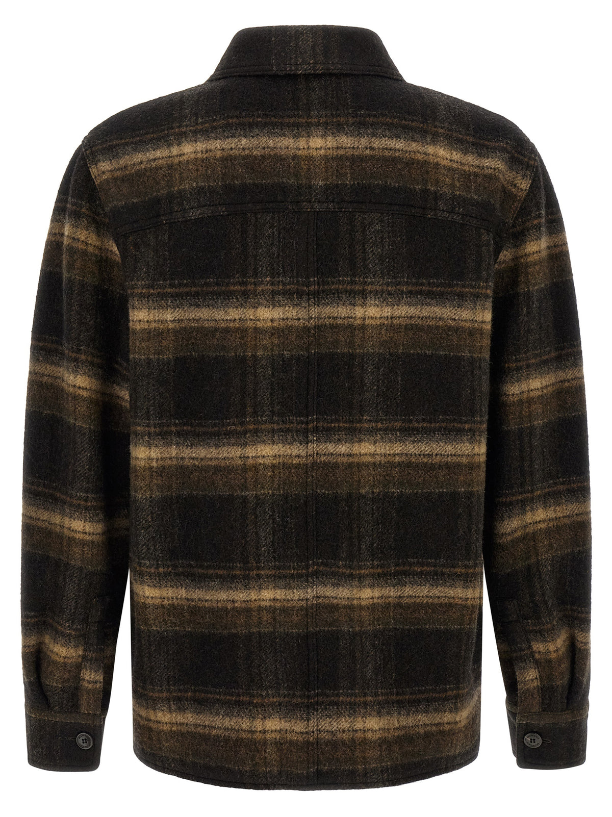 Isabel Marant Braune Wolljacke in voller Länge