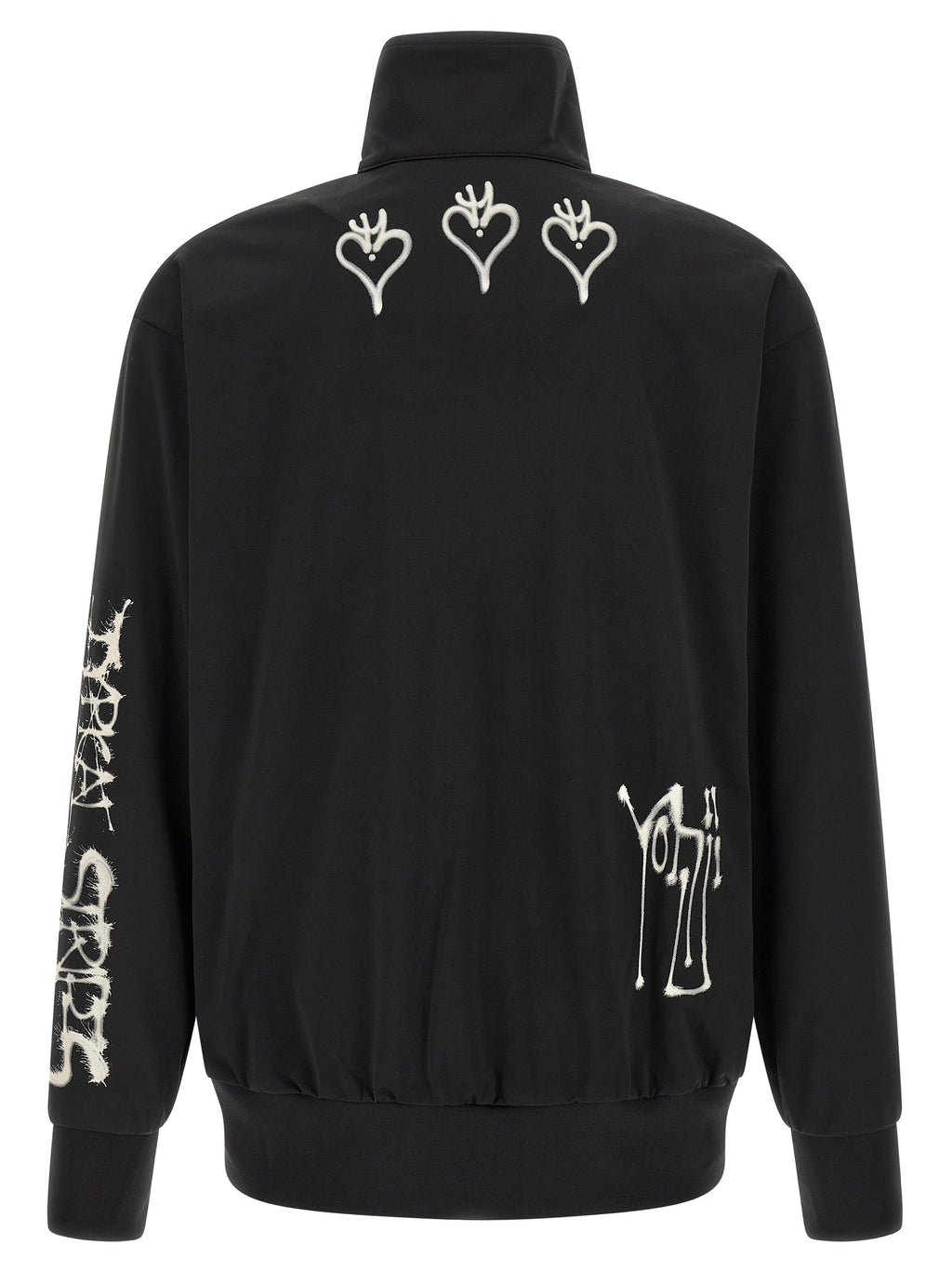 Y-3 Schwarzes Sweatshirt aus Polyethylen