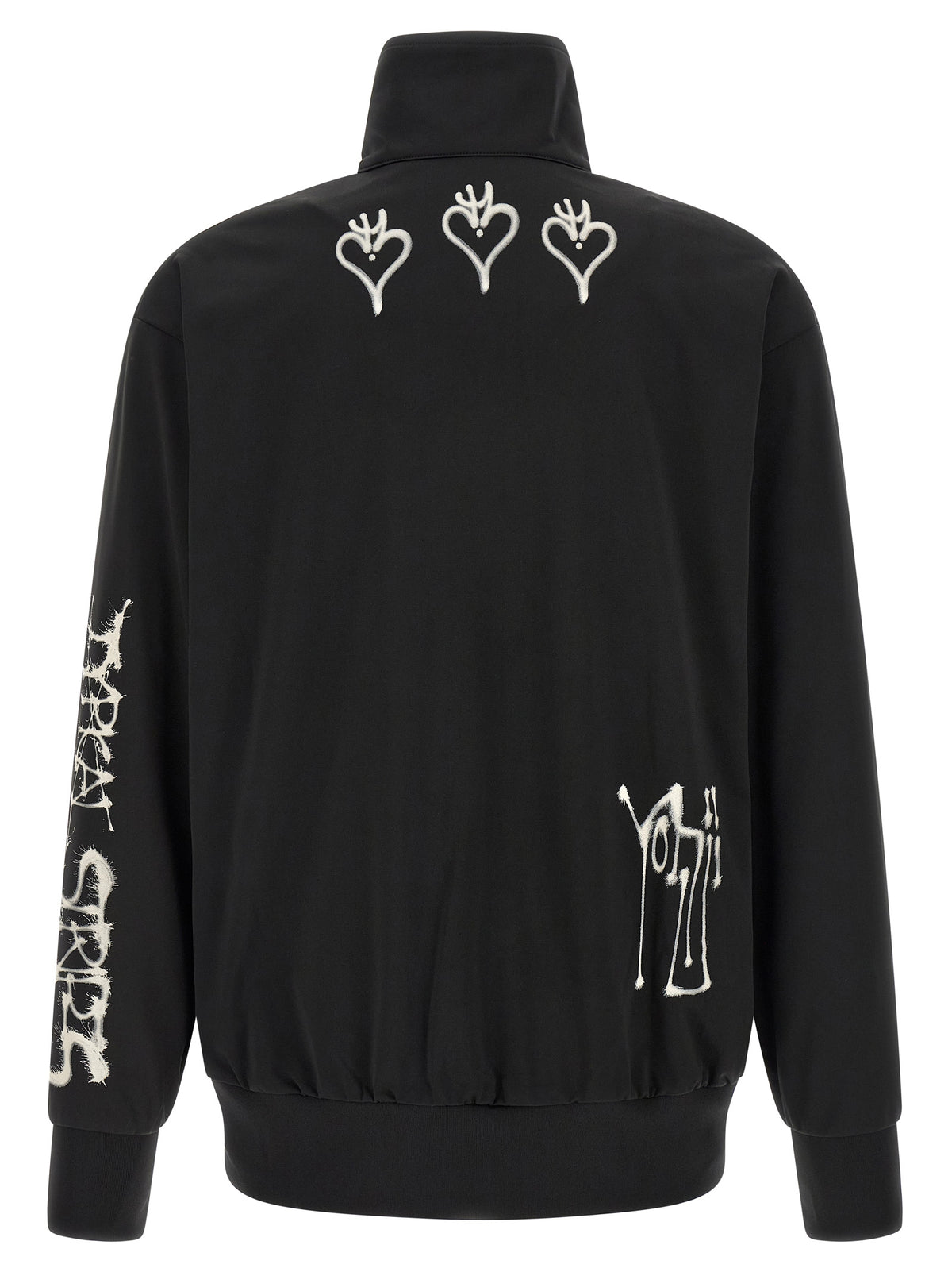 Y-3 Schwarzes Sweatshirt aus Polyethylen