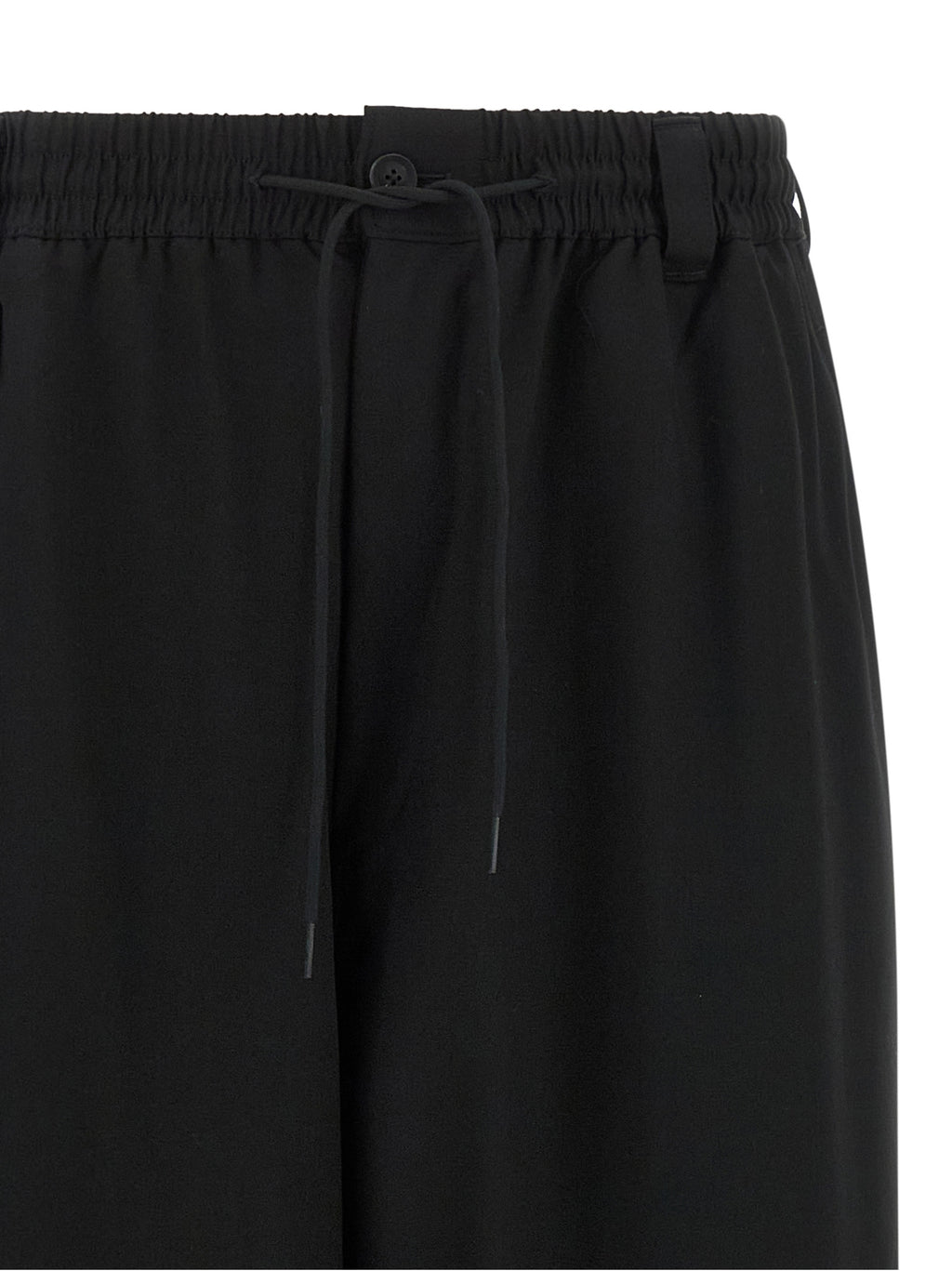 Y-3 Schwarze lässige Hose aus Wolle