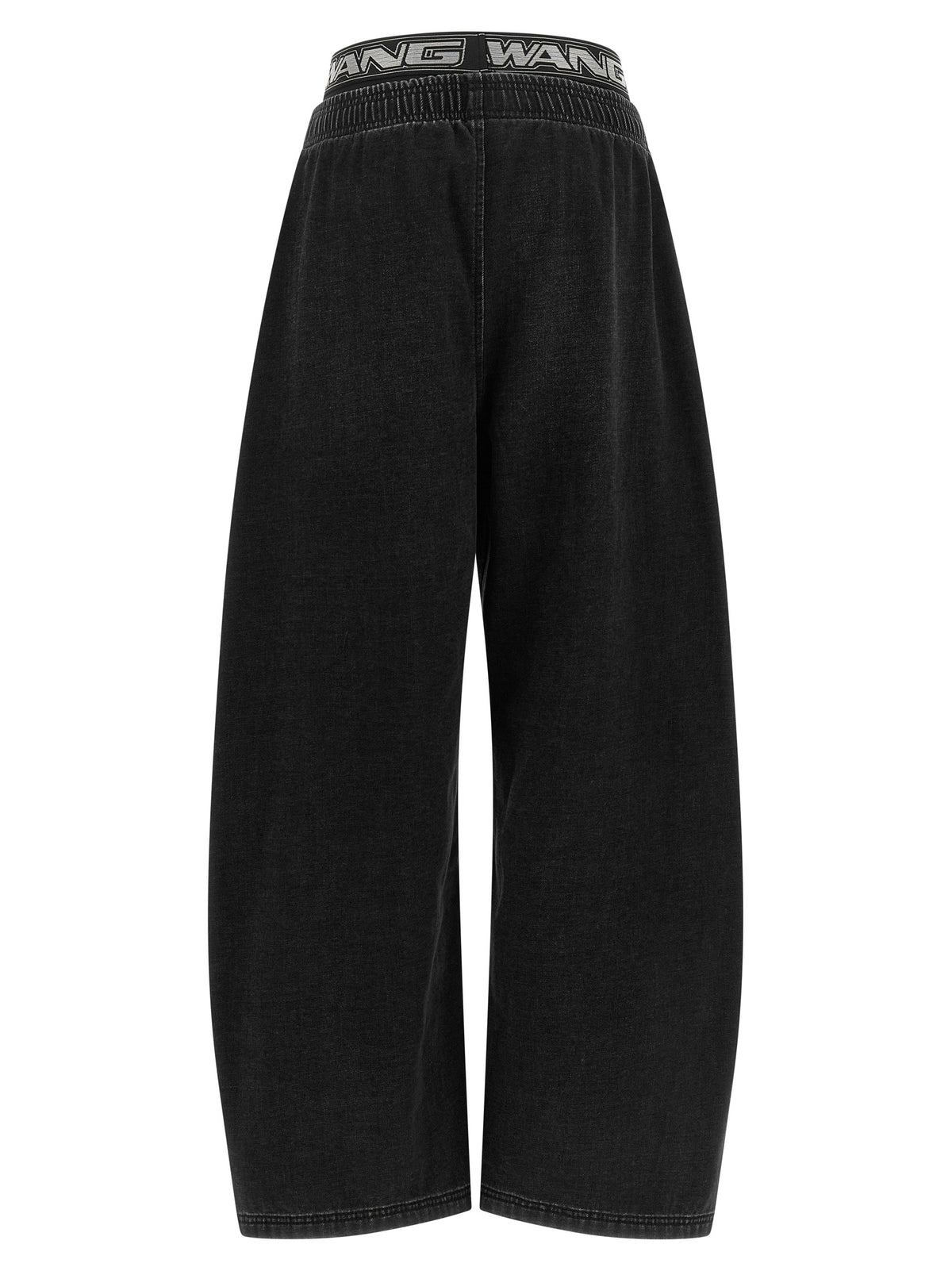 Alexander Wang Schwarze Baumwoll-Jeans mit entspanntem Schnitt