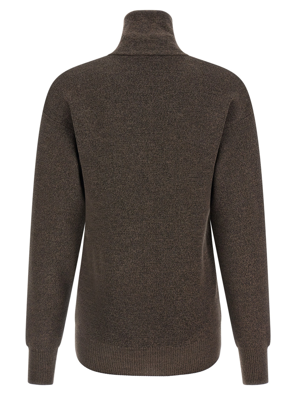 Lemaire Cardigan aus brauner Wolle