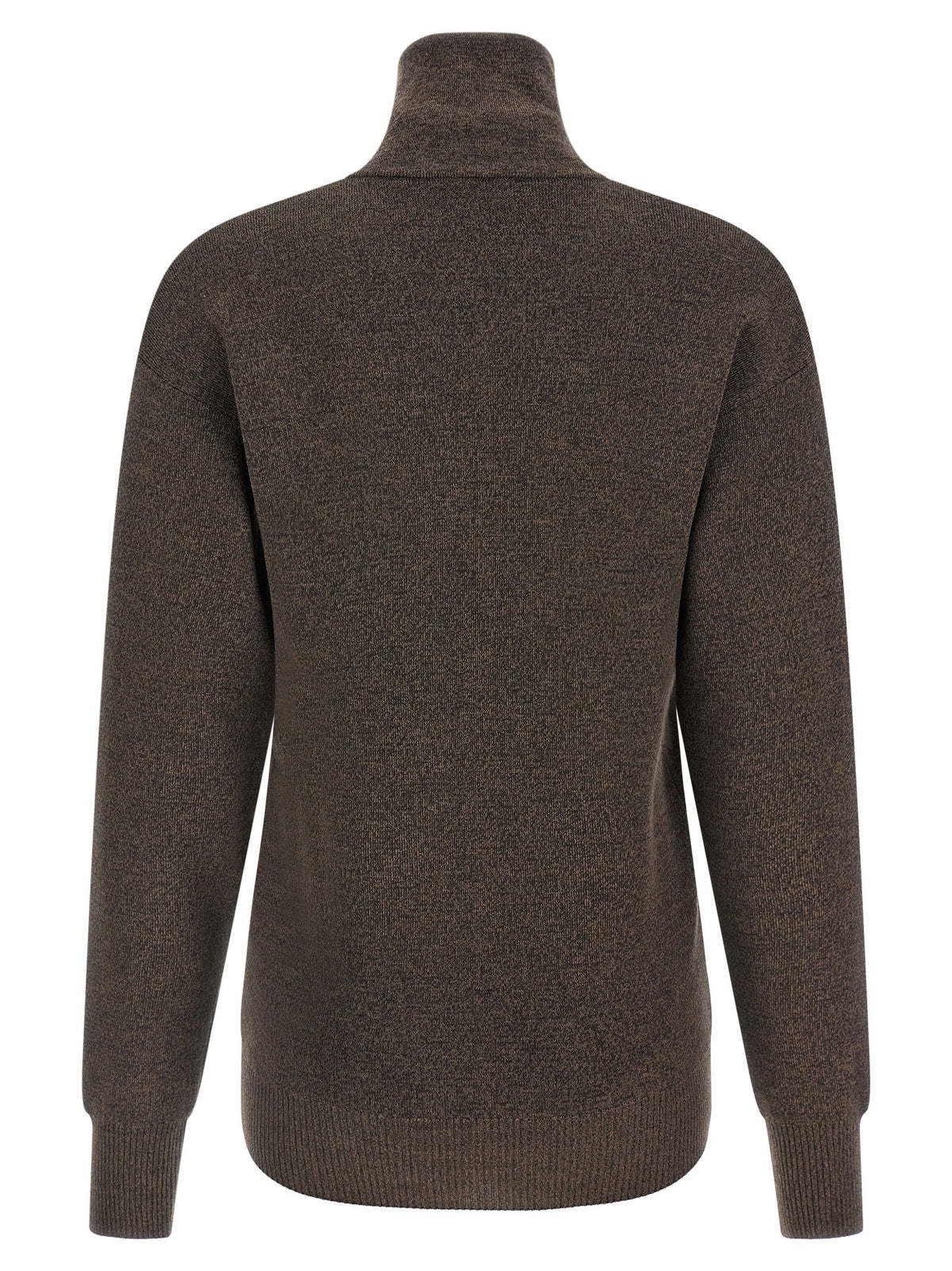 Lemaire Cardigan aus brauner Wolle