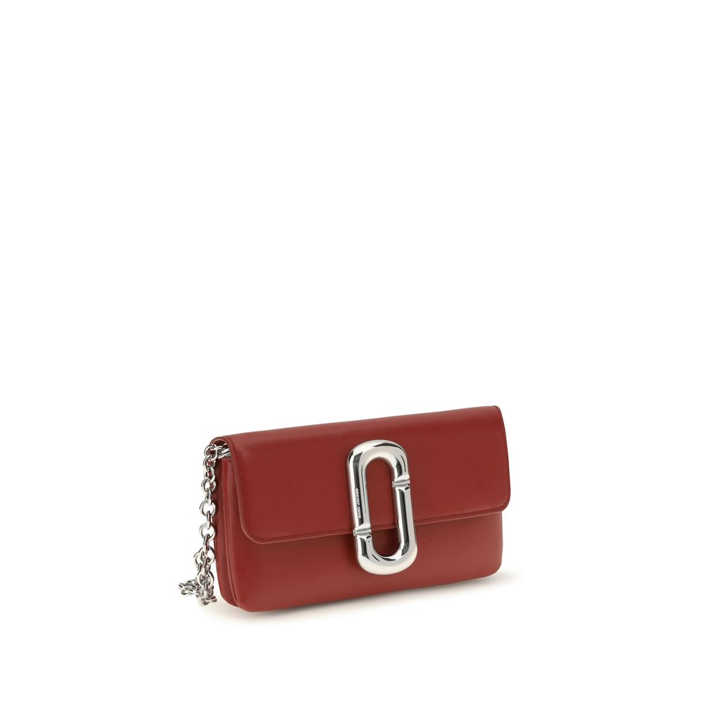 Marc Jacobs Geldbörse aus rotem Kalbsleder (Bos Taurus)
