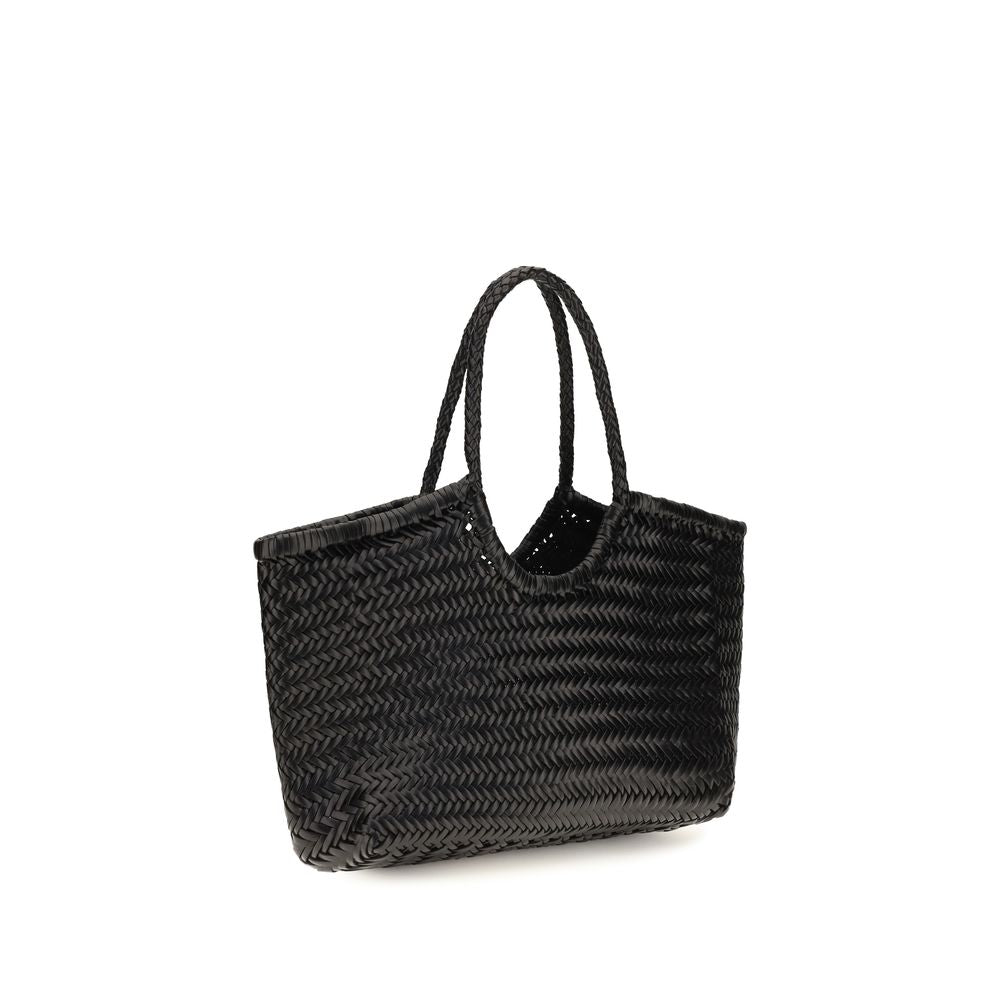 Dragon Diffusion Handtasche aus schwarzem Kalbsleder Bos Taurus