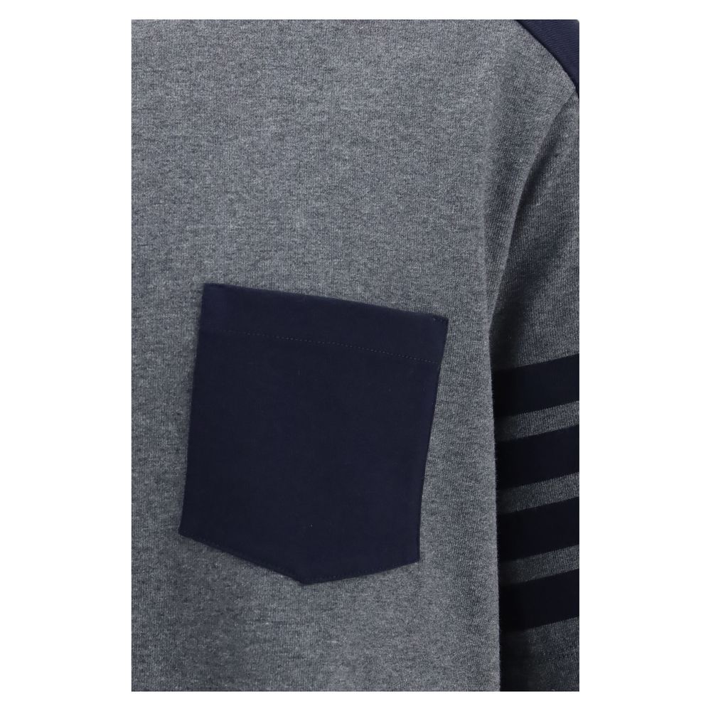 Thom Browne Sportbekleidung aus grauer Baumwolle