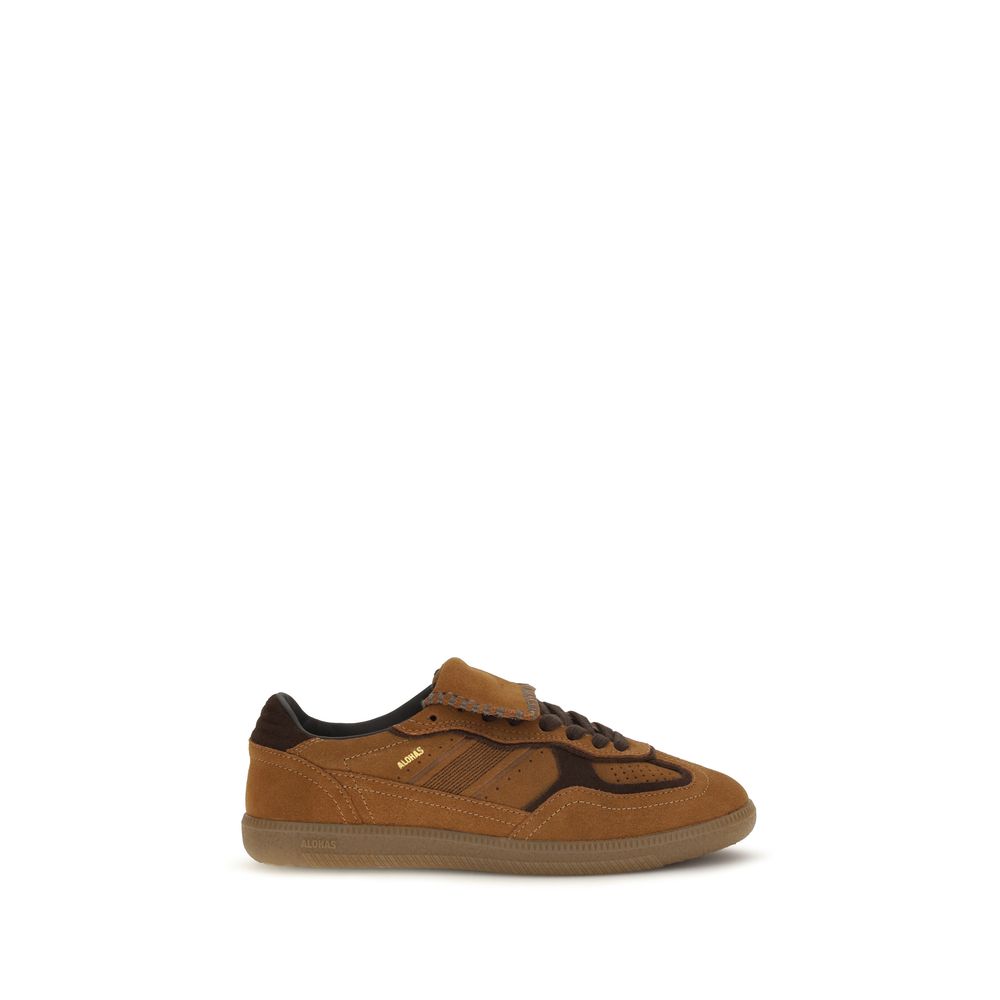 Alohas Braune Wildleder Low-Top-Sneaker