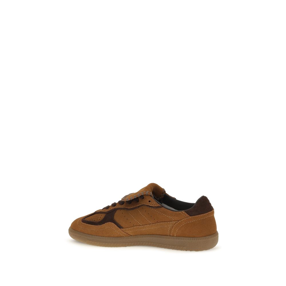 Alohas Braune Wildleder Low-Top-Sneaker