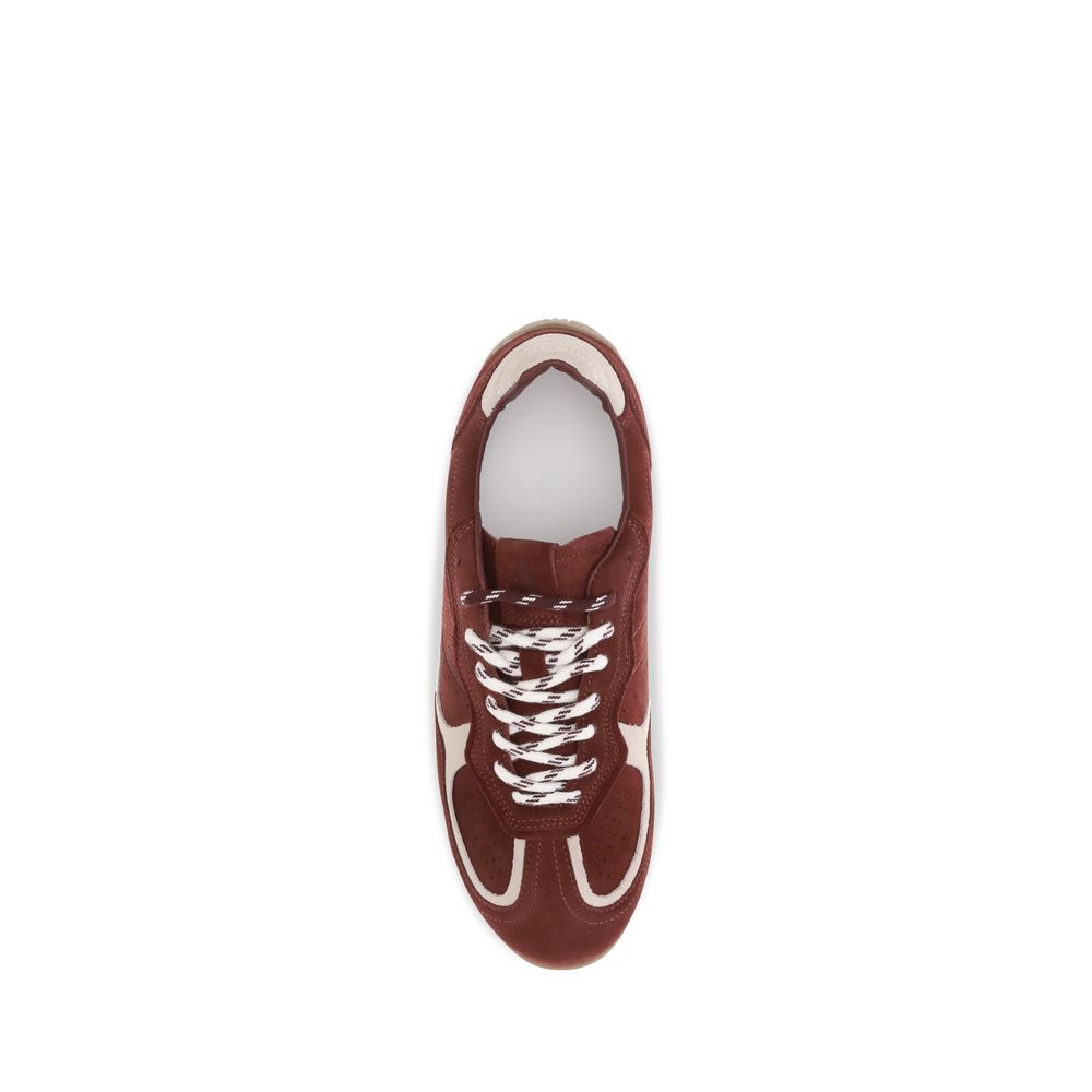 Alohas Bordeaux Wildleder Low-Top-Sneaker