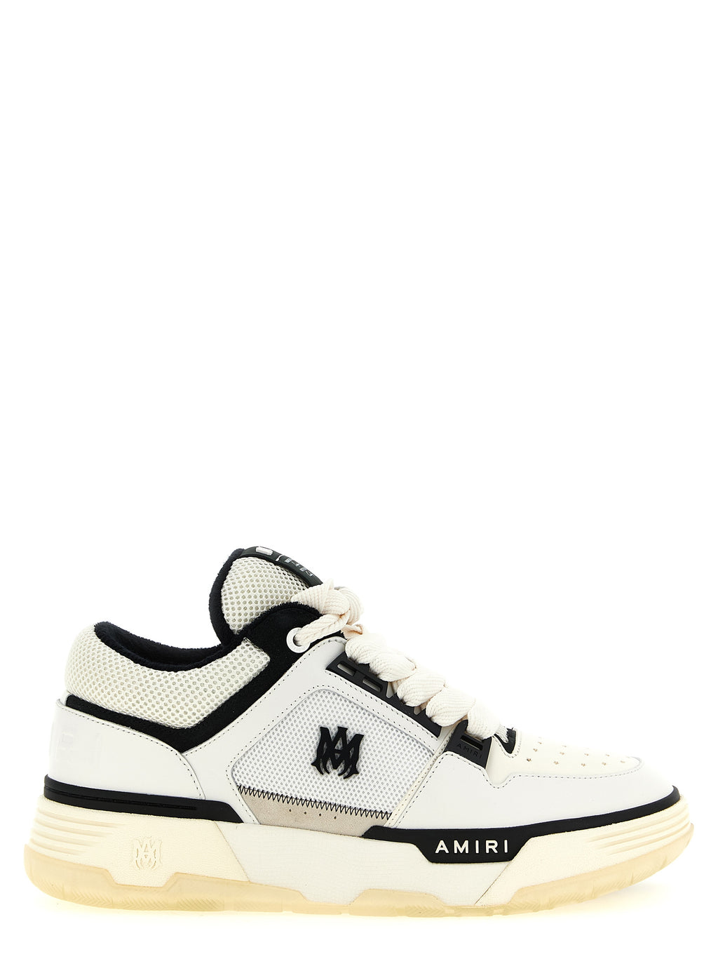 Amiri Bicolor-Sneakers aus Kalbsleder
