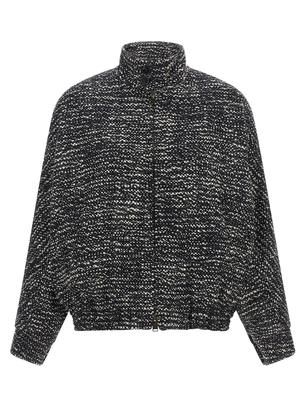 Darkpark Bicolor Bomber aus Schurwolle
