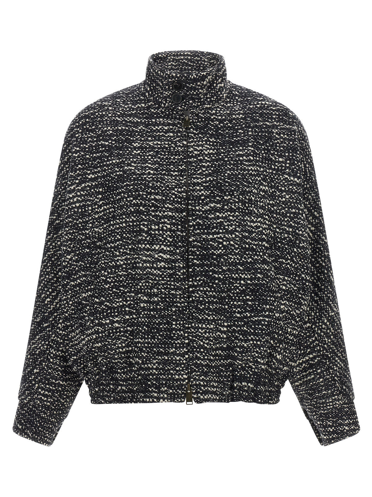 Darkpark Bicolor Bomber aus Schurwolle