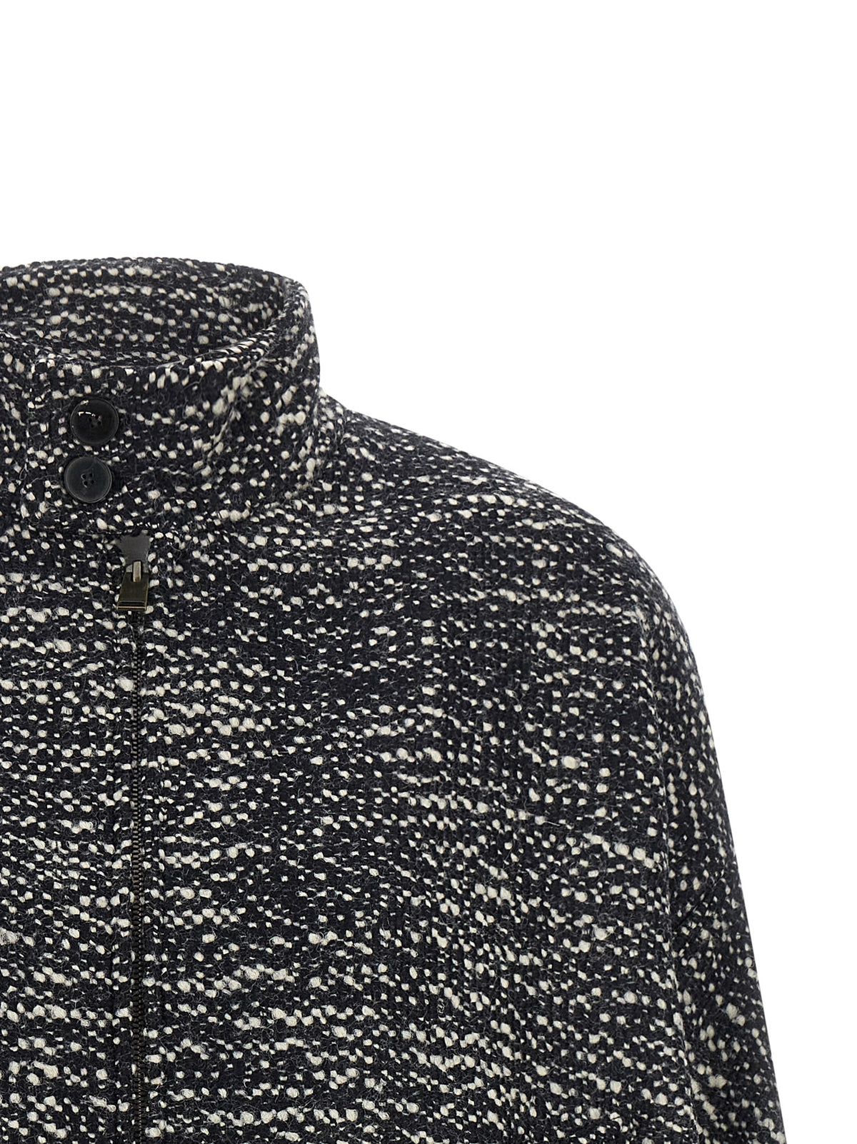 Darkpark Bicolor Bomber aus Schurwolle
