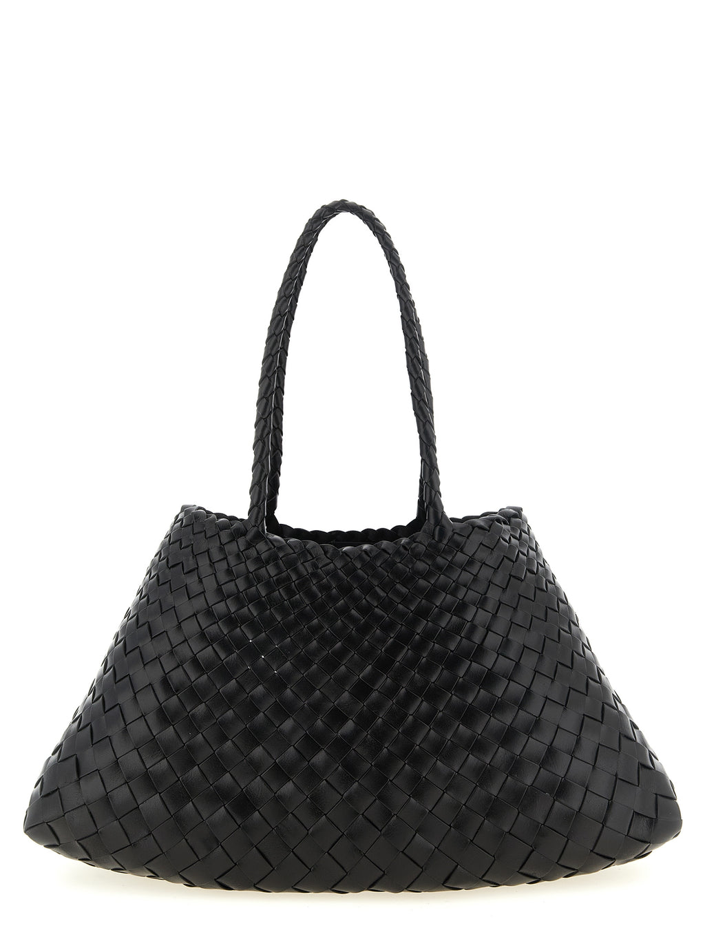 Dragon Diffusion Schultertasche aus schwarzem Kalbsleder