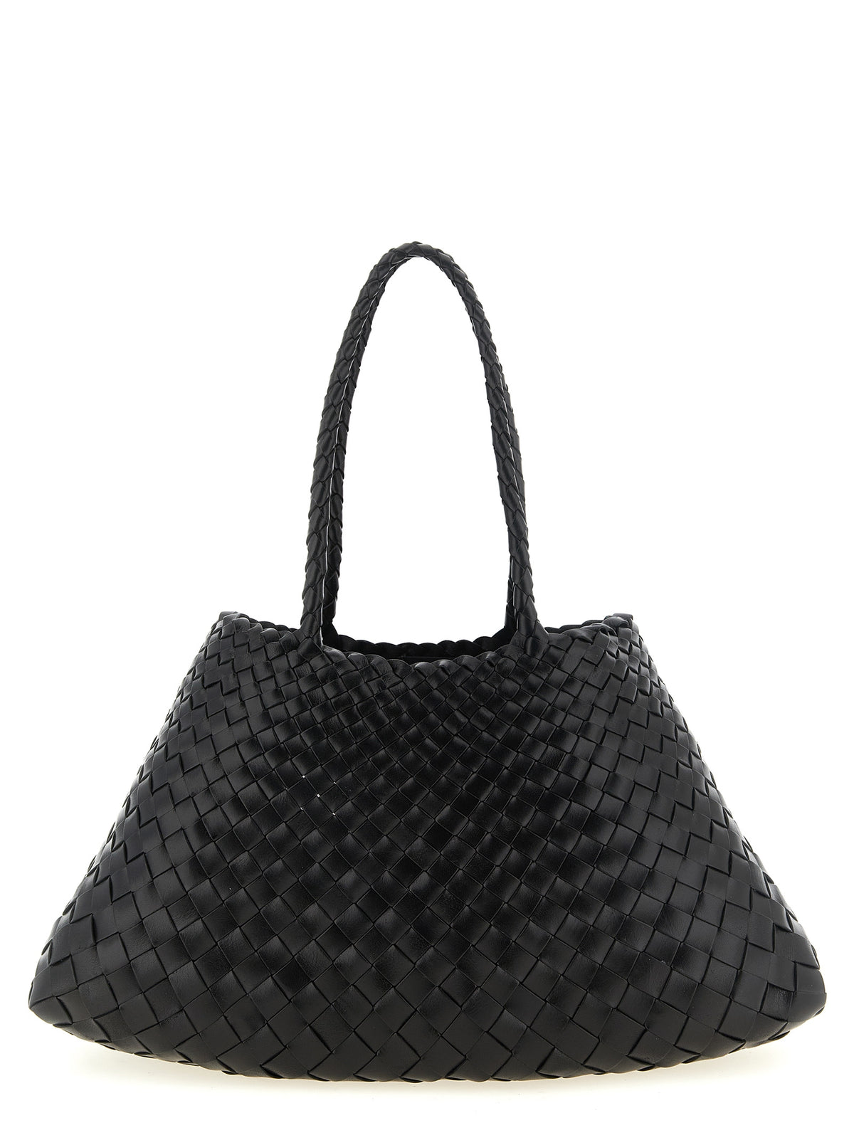 Dragon Diffusion Schultertasche aus schwarzem Kalbsleder