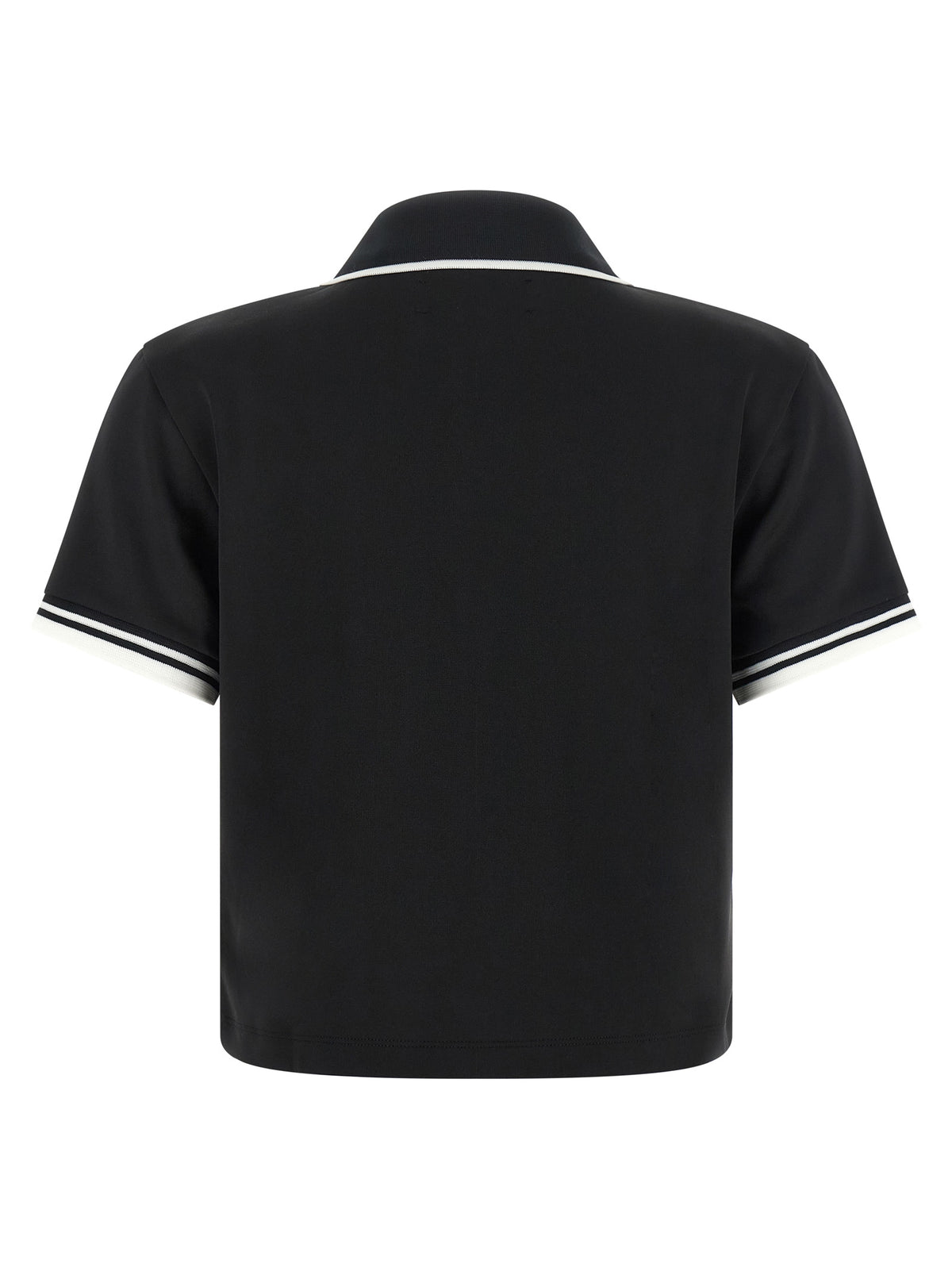Amiri Polohemd aus schwarzem Polyester