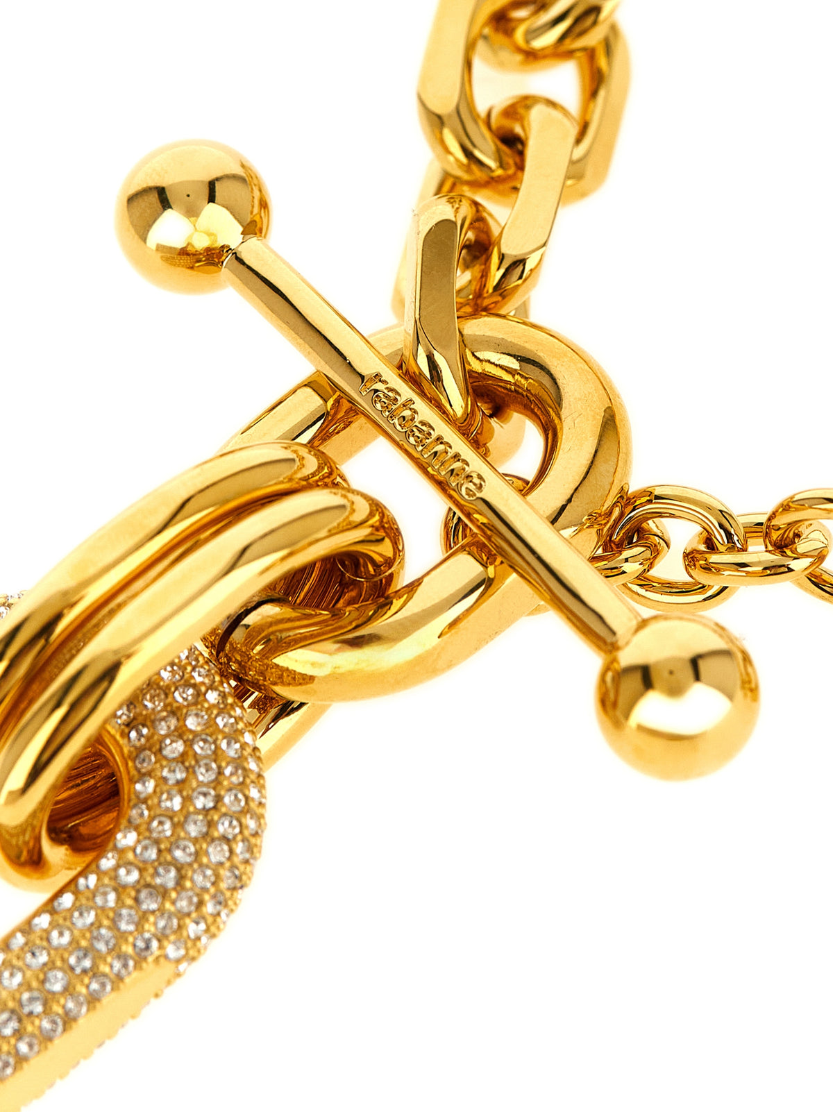 Paco Rabanne Goldene Messingkette