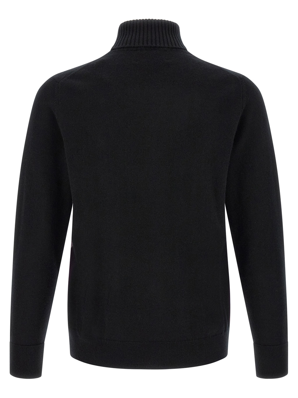 Ballantyne Schwarzer Kaschmir-Cardigan