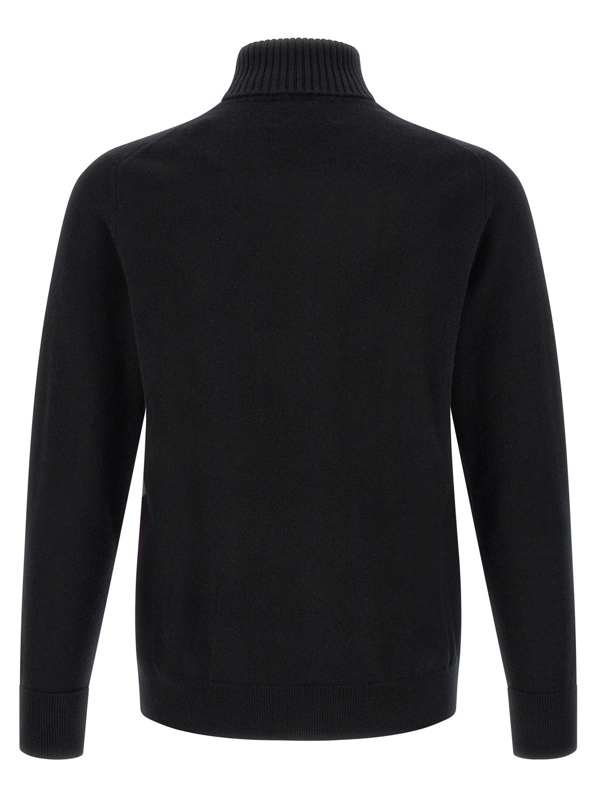 Ballantyne Schwarzer Kaschmir-Cardigan