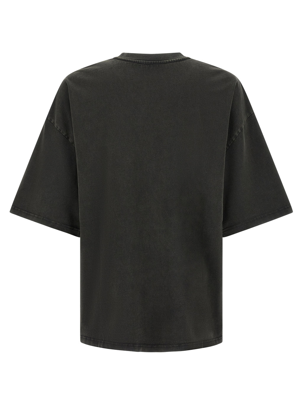 Entire Studios Schwarzes Baumwoll-T-Shirt
