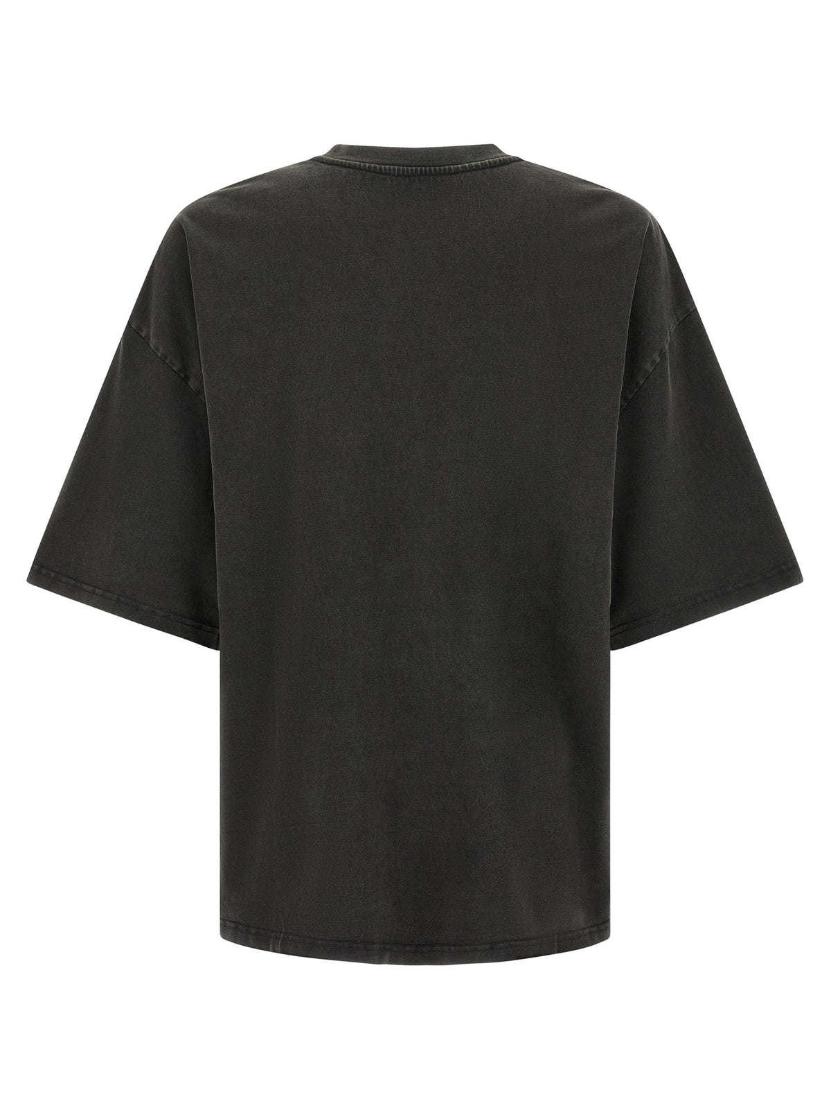 Entire Studios Schwarzes Baumwoll-T-Shirt