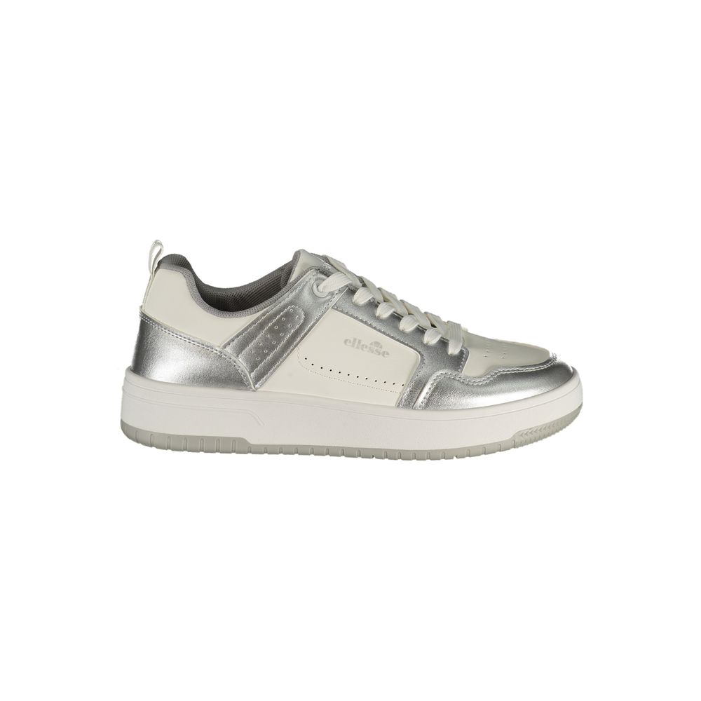 Ellesse Bianco Damen-Sneaker aus Polyurethan