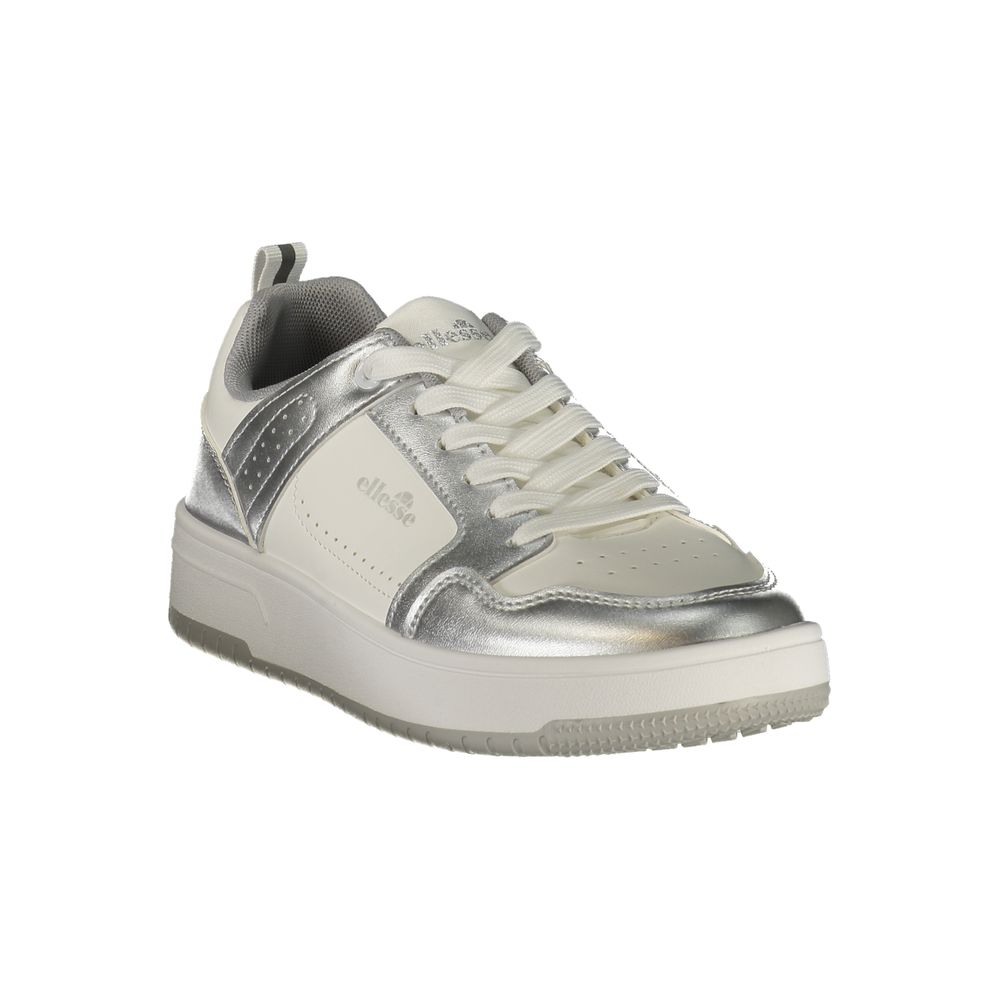 Ellesse Bianco Damen-Sneaker aus Polyurethan