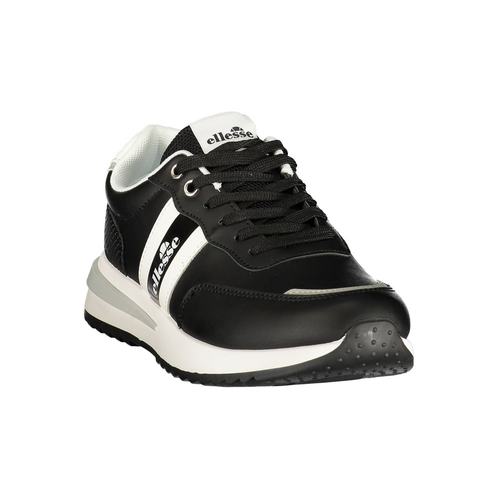 Ellesse Schwarze Polyurethan-Herren-Sneaker