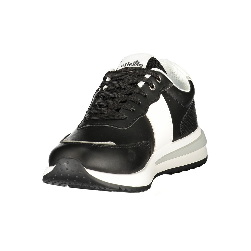 Ellesse Schwarze Polyurethan-Herren-Sneaker