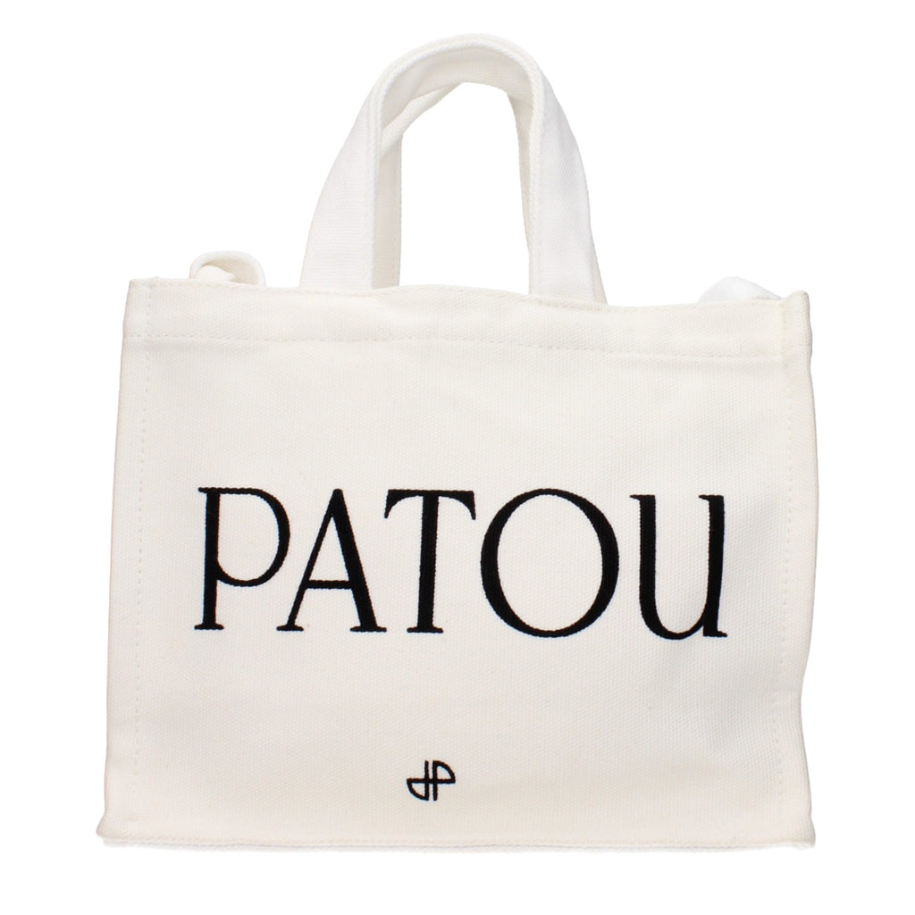 Patou Handtasche aus weißer Baumwolle