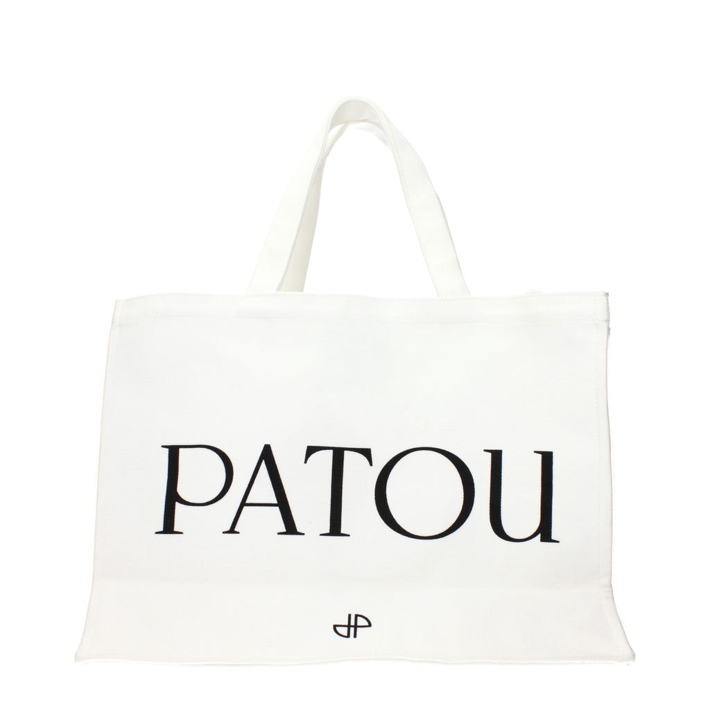 Patou Handtasche aus weißem Stoff