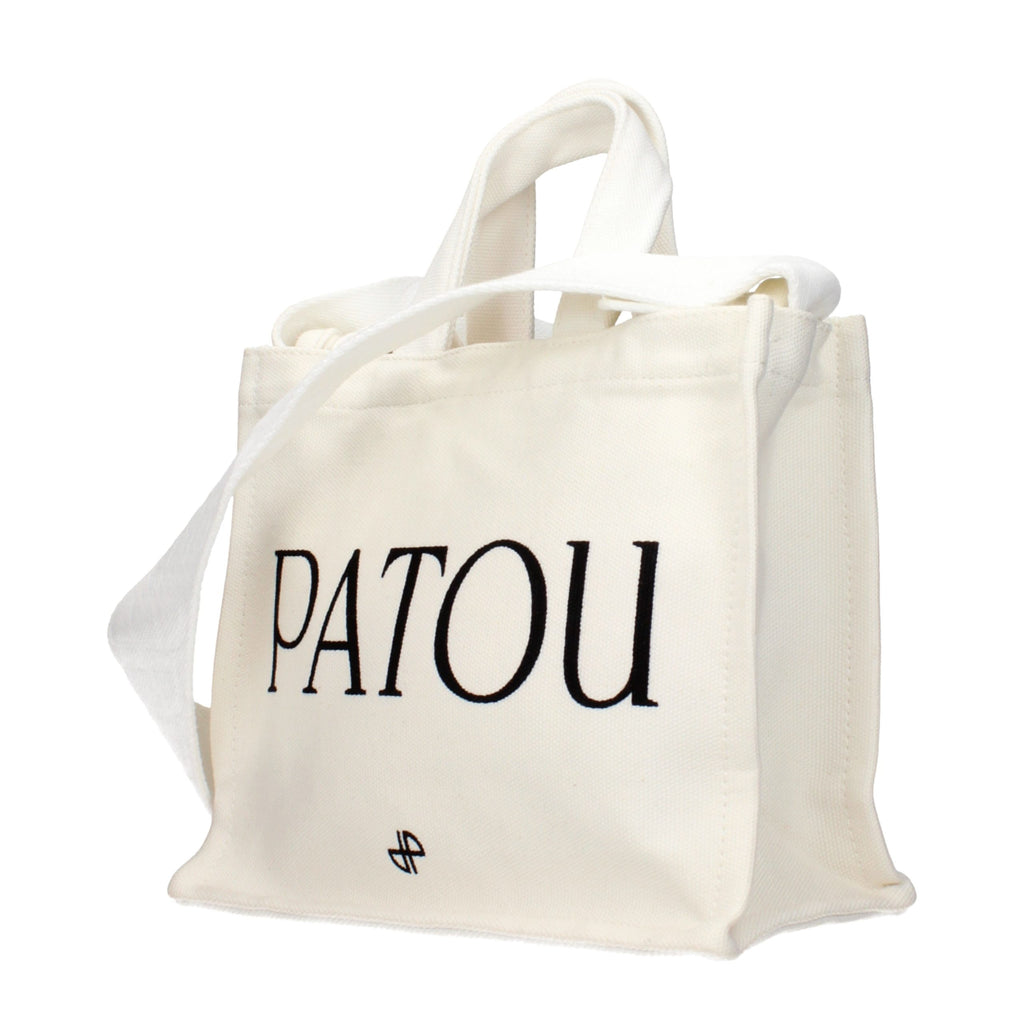 Patou Handtasche aus weißer Baumwolle