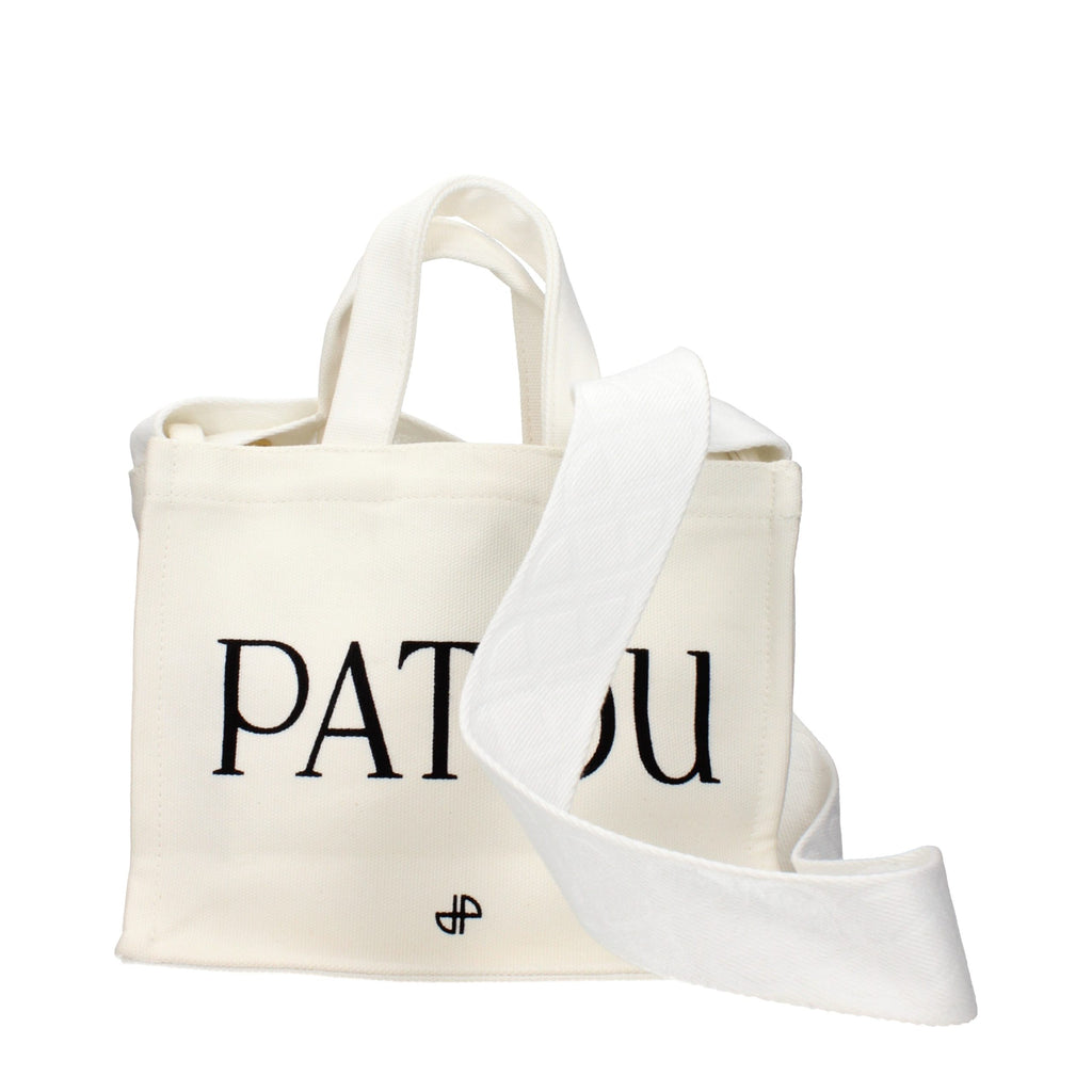 Patou Handtasche aus weißer Baumwolle