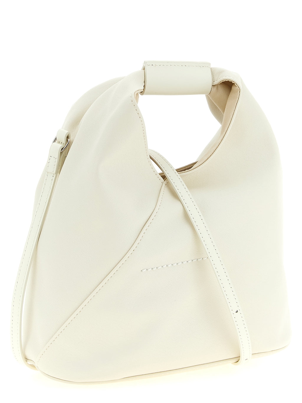 MM6 Maison Margiela Umhängetasche aus weißem Polyethylen